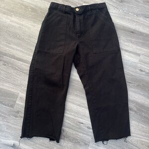 Big Bud Press Black Elastic Waist Pants